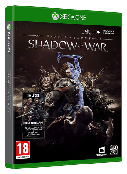 WARNER BROS Middle-earth: Shadow of War for Xbox One - Standard Edition, Model 220360