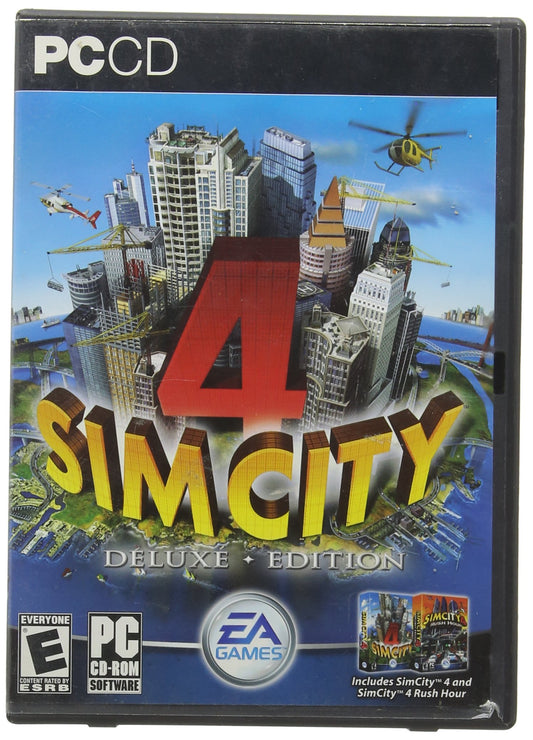 Electronic Arts SimCity 4 Deluxe Edition - PC Game, Model 21755, Black