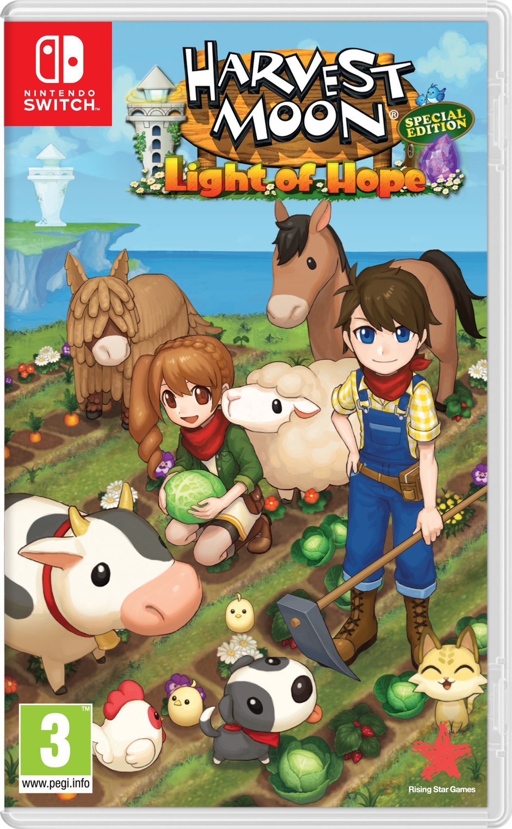 Harvest Moon Light of Hope Special Edition - Nintendo Switch Game, Model 5060102954941