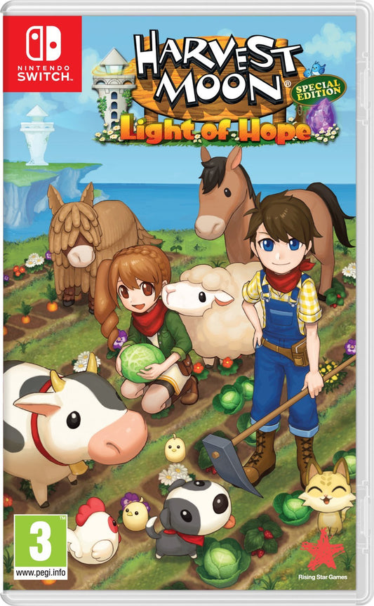 Harvest Moon Light of Hope Special Edition - Nintendo Switch Game, Model 5060102954941