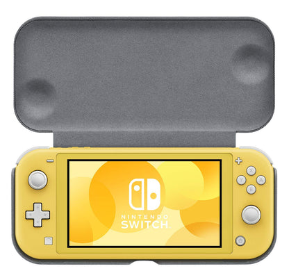 Nintendo Switch Lite Flip Cover & Screen Protector, Black, Polycarbonate, Model 10002758