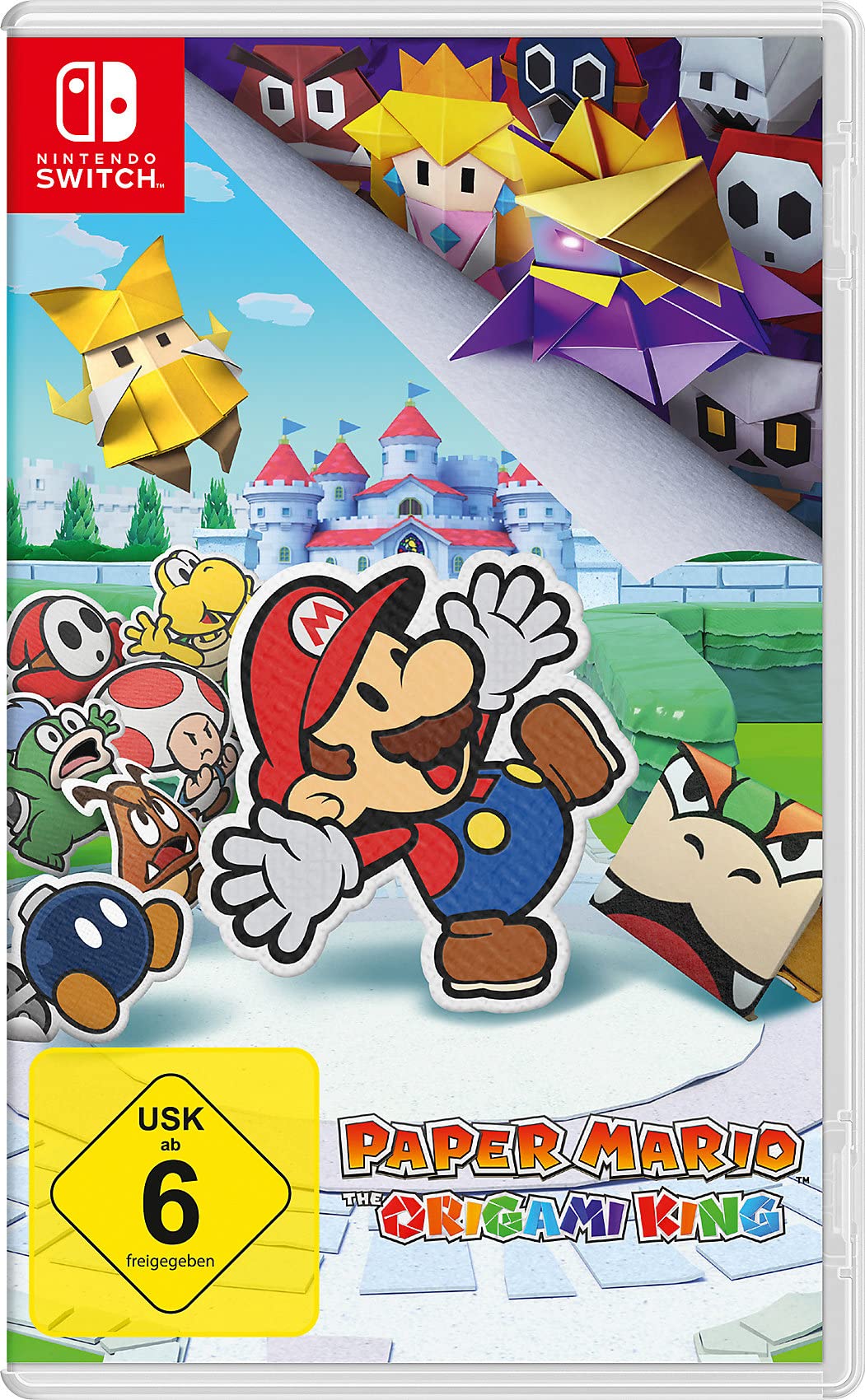 Nintendo Paper Mario: The Origami King for Nintendo Switch - Standard Edition, Black, Model 10004548