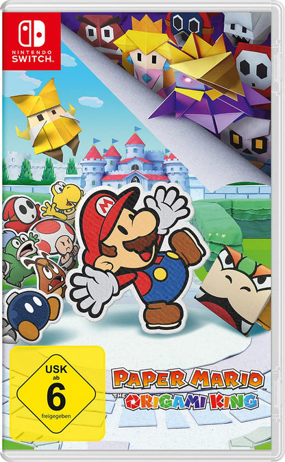 Nintendo Paper Mario: The Origami King for Nintendo Switch - Standard Edition, Black, Model 10004548