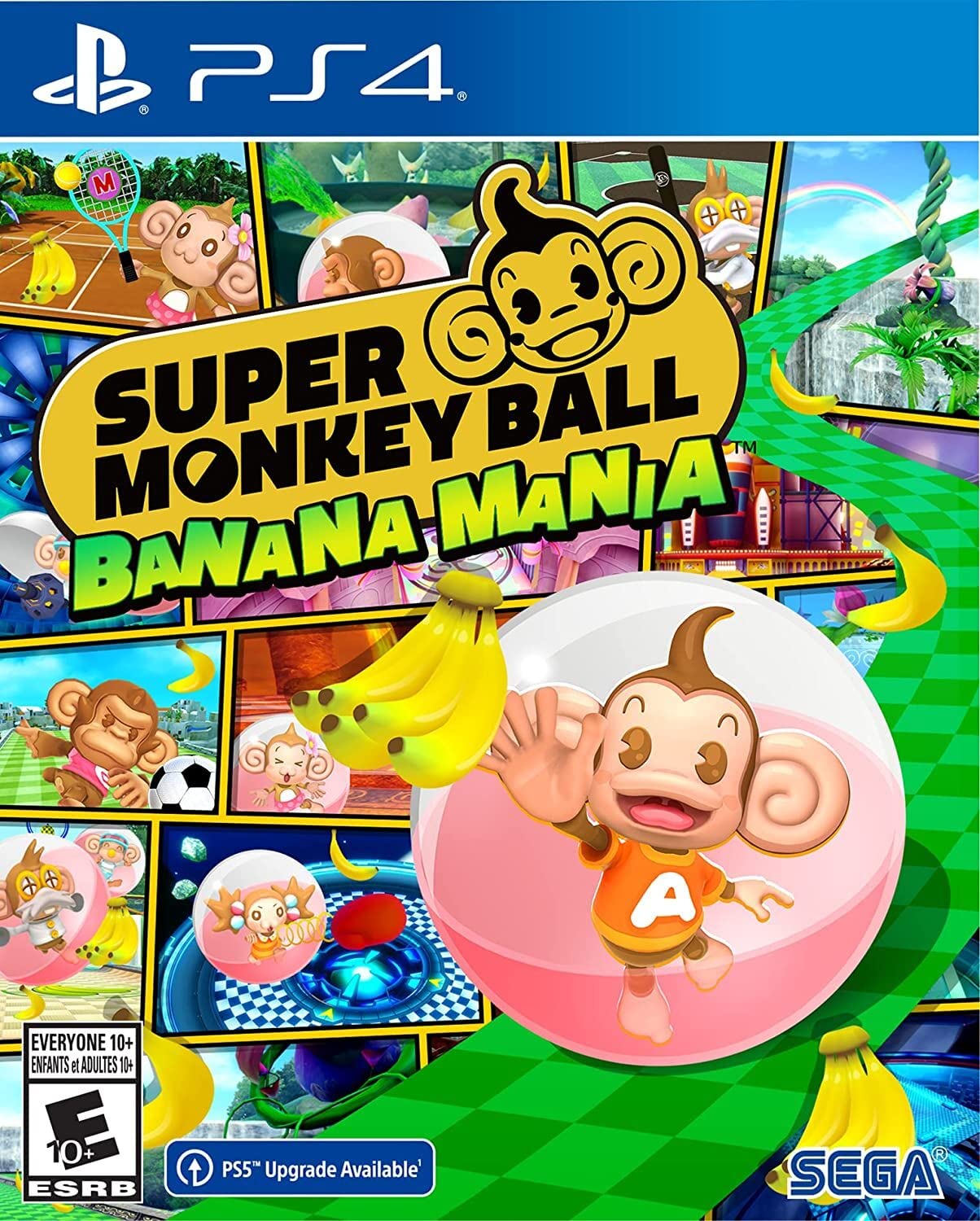 SEGA Super Monkey Ball Banana Mania Standard Edition - PlayStation 4, Model SB-63278-1, Fun Family Game