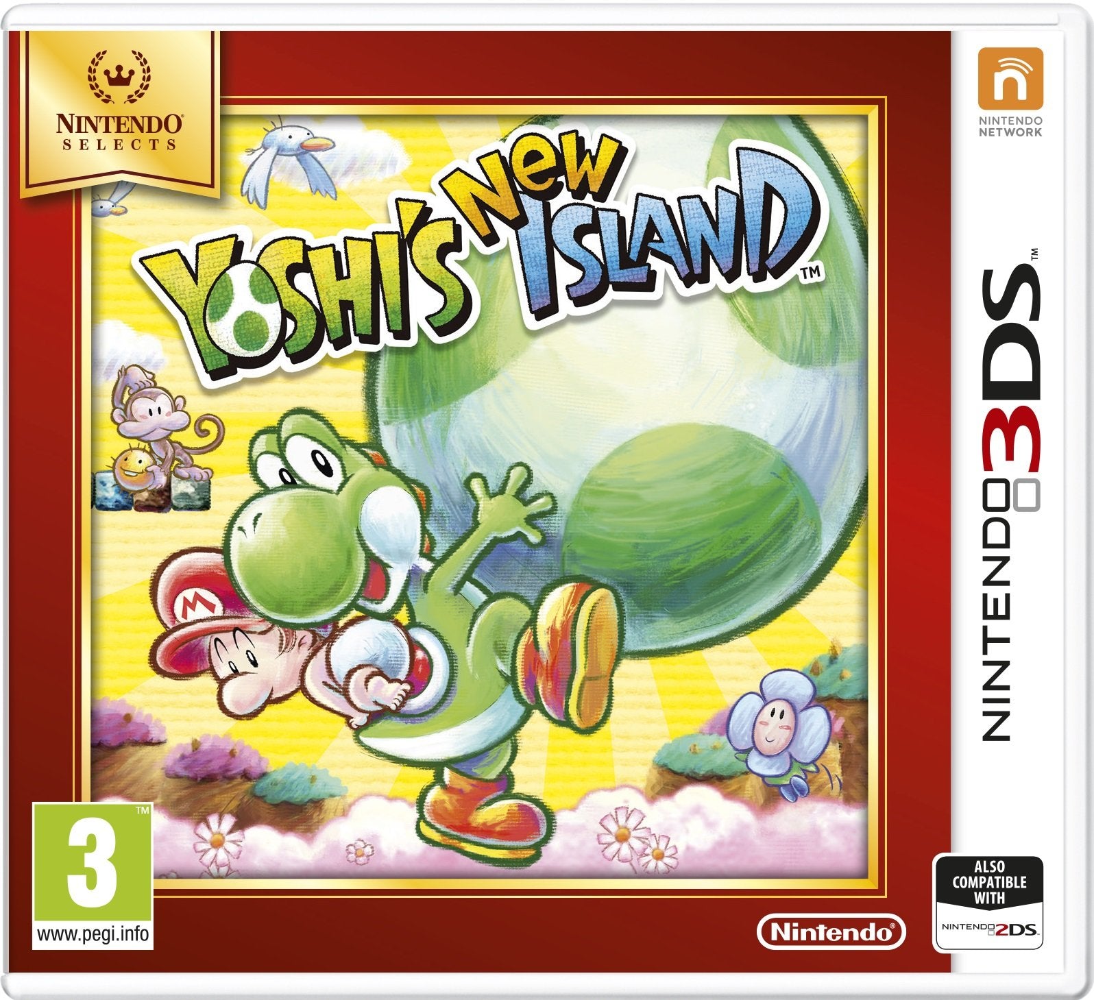 Nintendo 3DS - Yoshis New Island (Model 178902) - Nintendo Selects Edition