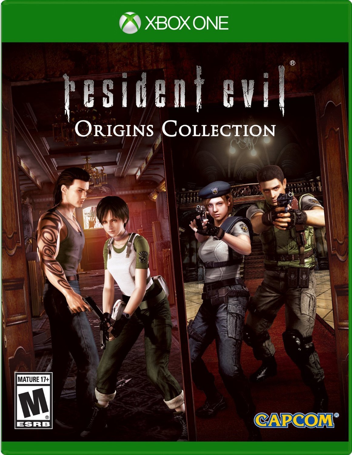 Capcom Resident Evil Origins Collection - Xbox One Standard Edition, Model 55013