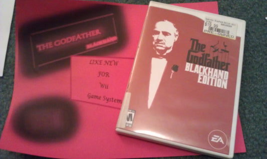 The Godfather: Blackhand Edition for wii