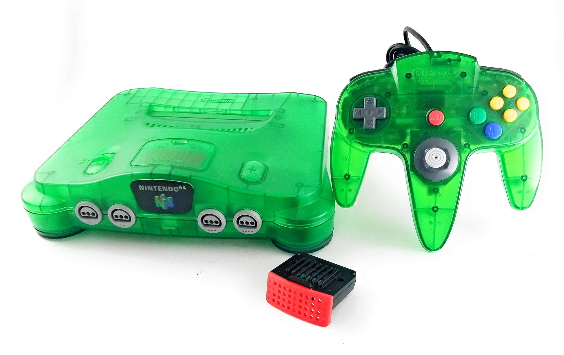 Nintendo 64 System Video Game Console Jungle Green (refurbished)