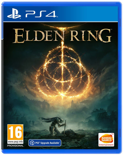 BANDAI Elden Ring PS4 Game - Action RPG, Black, Model 3391892017373