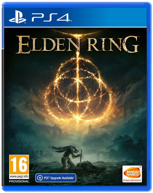 BANDAI Elden Ring PS4 Game - Action RPG, Black, Model 3391892017373