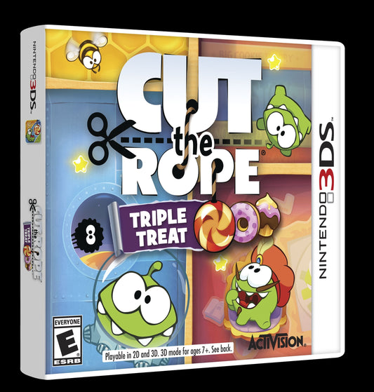 ACTIVISION Cut The Rope: Triple Treat - Nintendo 3DS Game, Model 84966