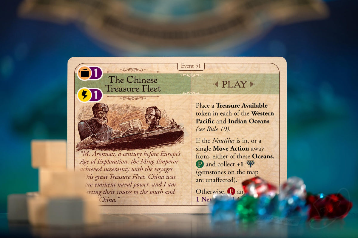 Victory Point Games Nemo’s War: Ultimate Edition - Nautical Strategy Game for 1-5 Players, Ages 14+, 11.75" x 11.75" x 2.87