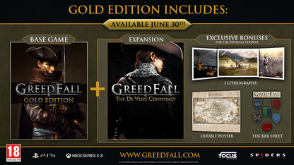 Maximum Games Greedfall: Gold Edition - PS5 (Model GDG-PS5)