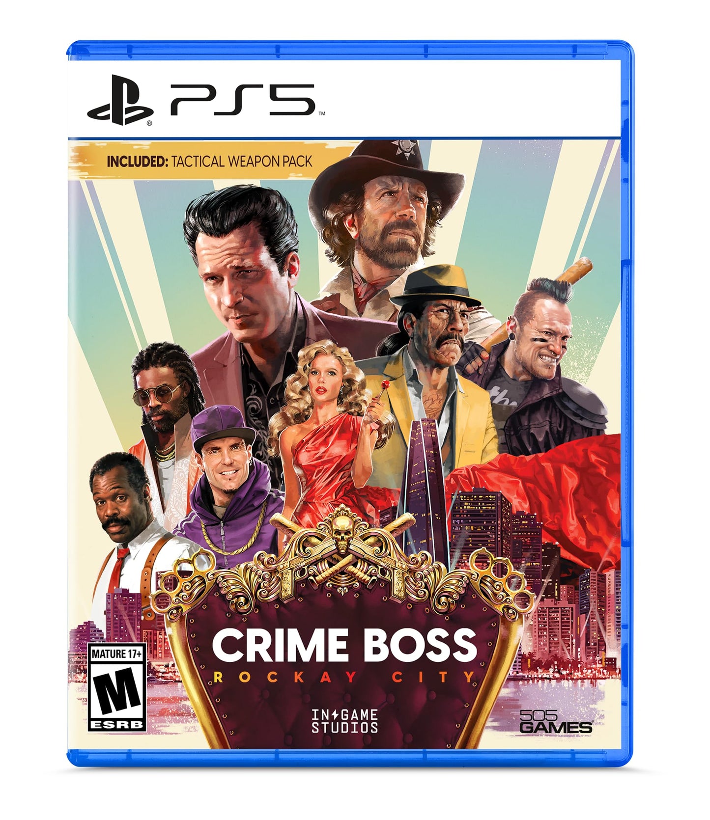 505 Games Crime Boss: Rockay City for PlayStation 5 - Model FOFG71501244PS5