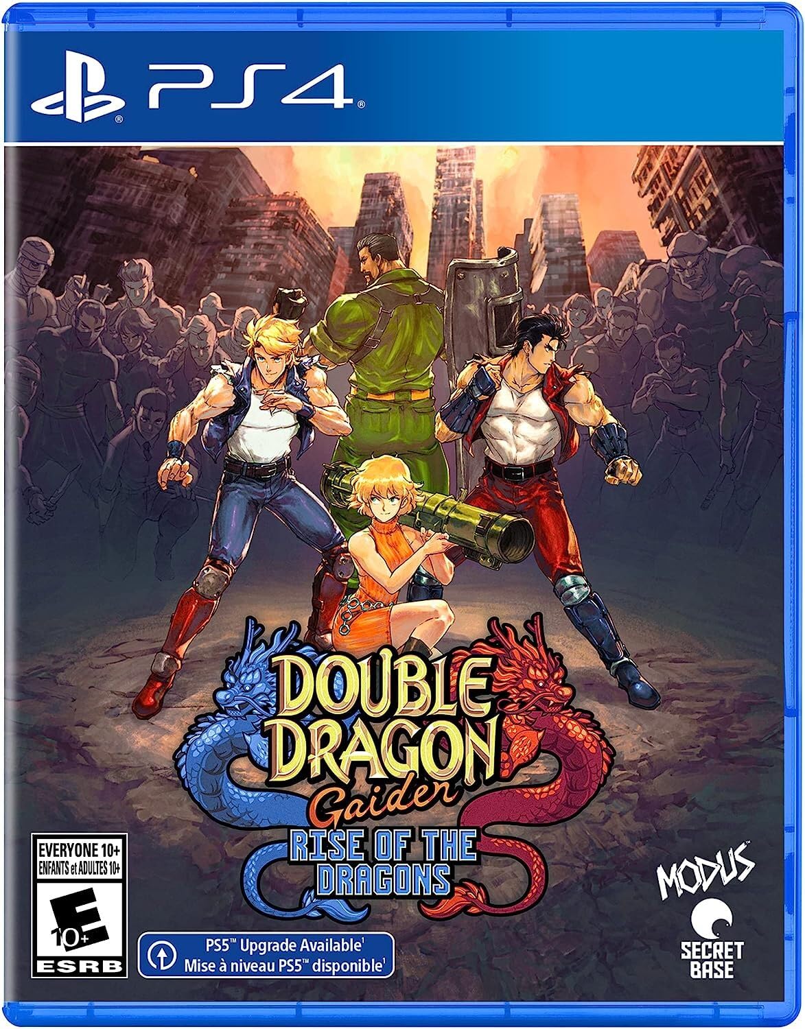 Maximum Entertainment Modus Double Dragon Gaiden: Rise of the Dragons PS4 Game - Model 791903