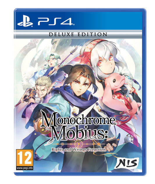 NIS America Monochrome Mobius: Rights and Wrongs Forgotten Deluxe Edition - Black, Model 0810100862909