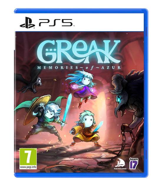 Fireshine Games Greak: Memories of Azur for PS5 - Adventure Game, Model SOSM2159