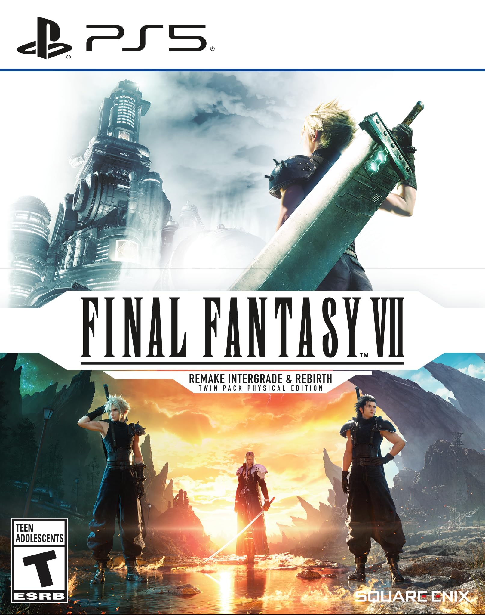 FINAL FANTASY VII REMAKE INTERGRADE & REBIRTH Twin Pack Physical Edition - PlayStation 5