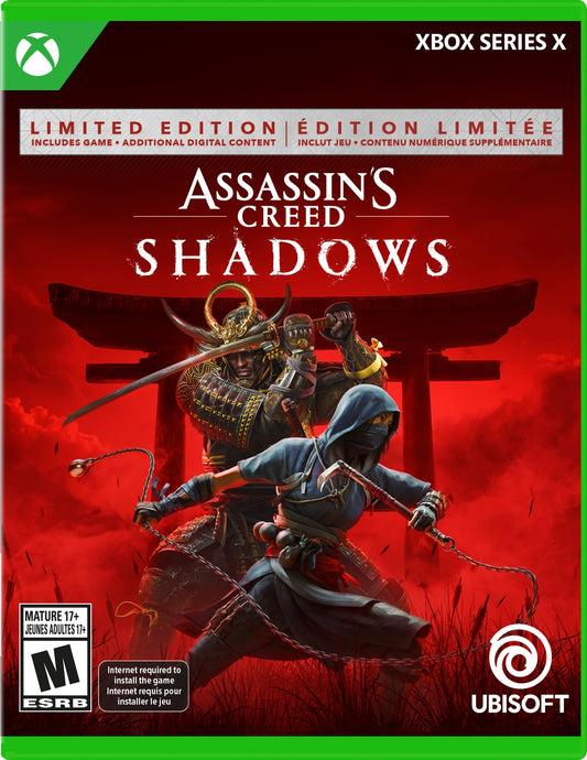 Assassins Creed Shadows - Limited Edition (Amazon Exclusive)  Xbox Series X