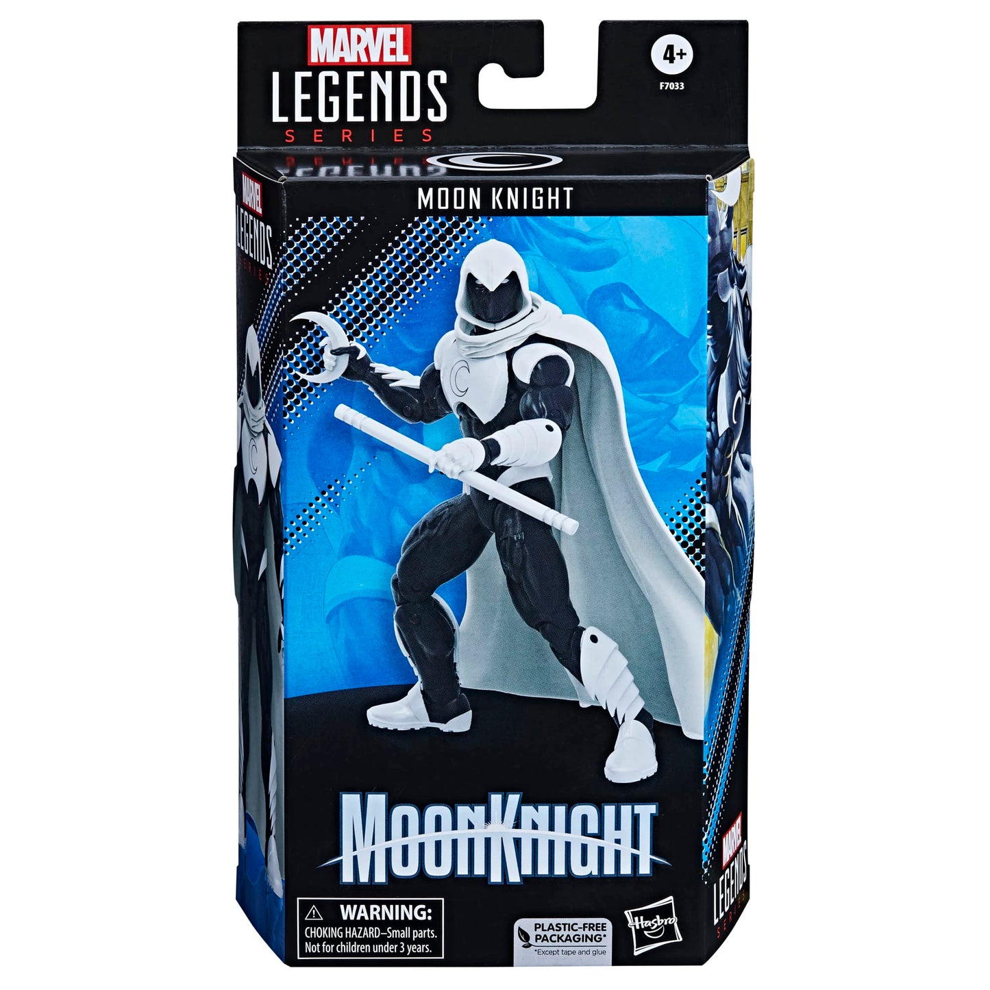 Marvel Legends Series Moon Knight Action Figure - Multicolor, Plastic, Model F70335L0