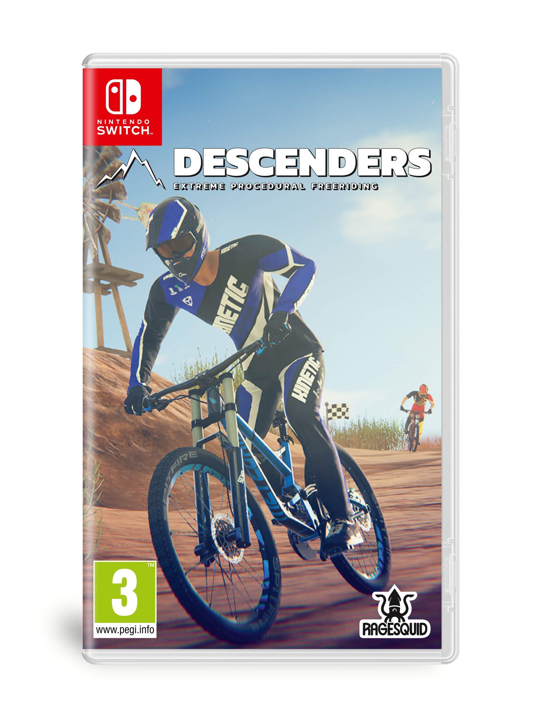 Fireshine Games Descenders for Nintendo Switch - Model SOSM1811, Adventure Racing Game