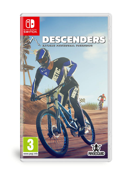 Fireshine Games Descenders for Nintendo Switch - Model SOSM1811, Adventure Racing Game