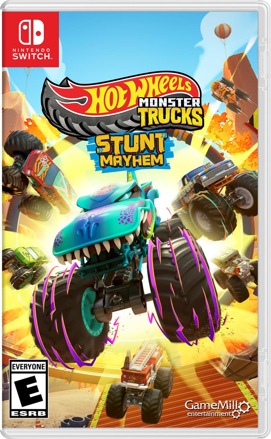 Game Mill Hot Wheels Monster Trucks: Stunt Mayhem - Nintendo Switch Game