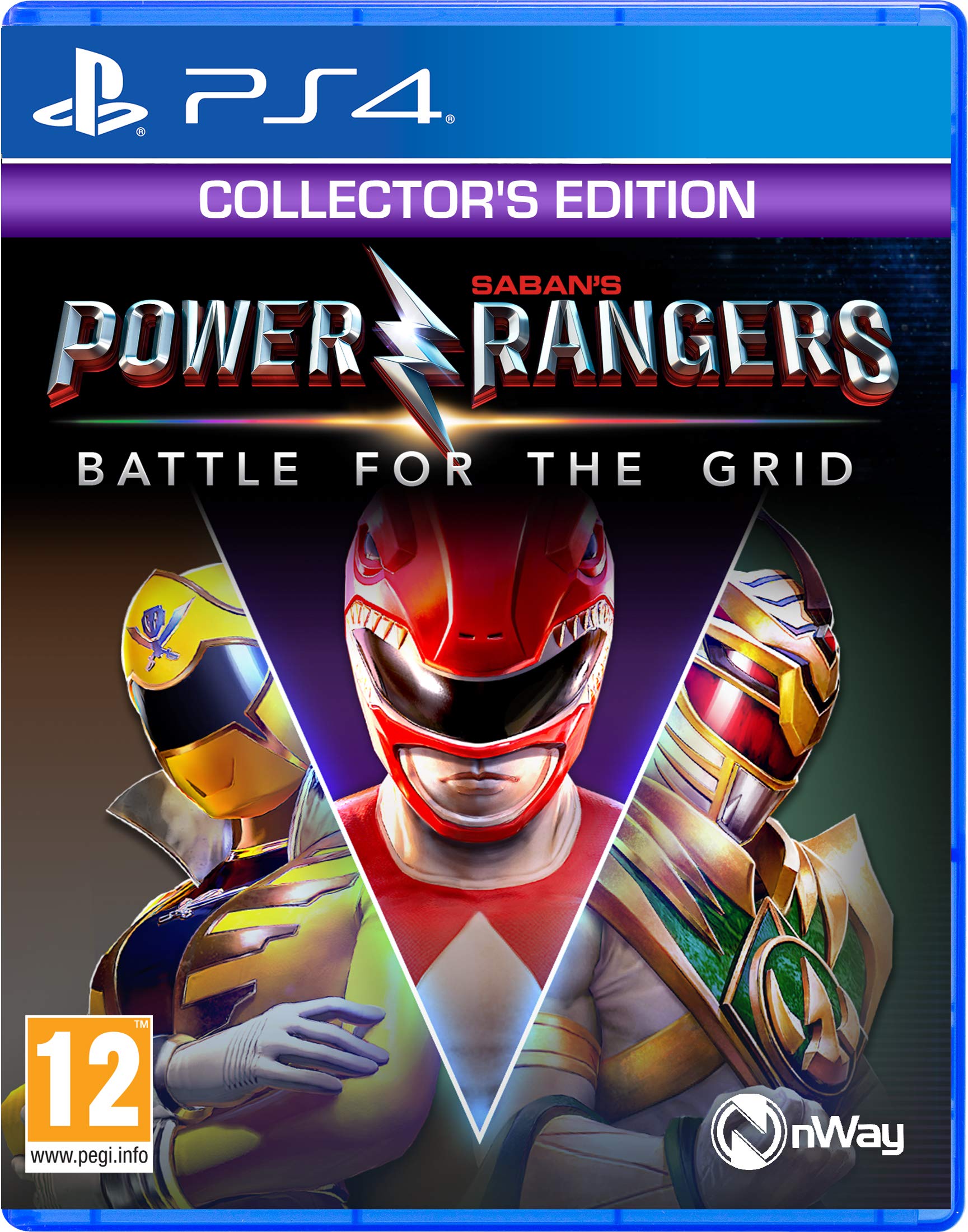 Power Rangers: adventure theme for the Grid: Collectors Edition (PS4)