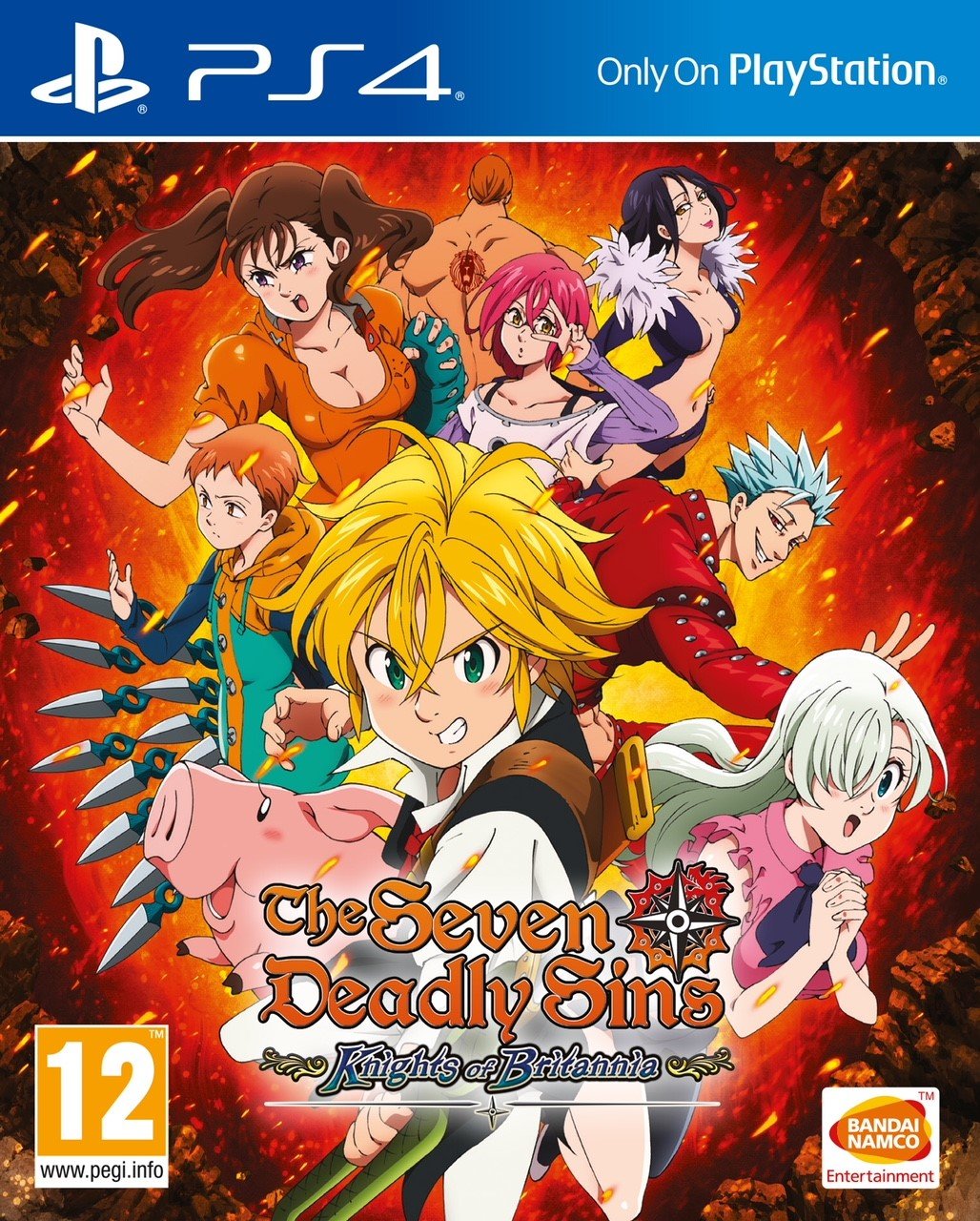 Bandai Namco The Seven Deadly Sins: Knights of Britannia for PS4 - Model 112391