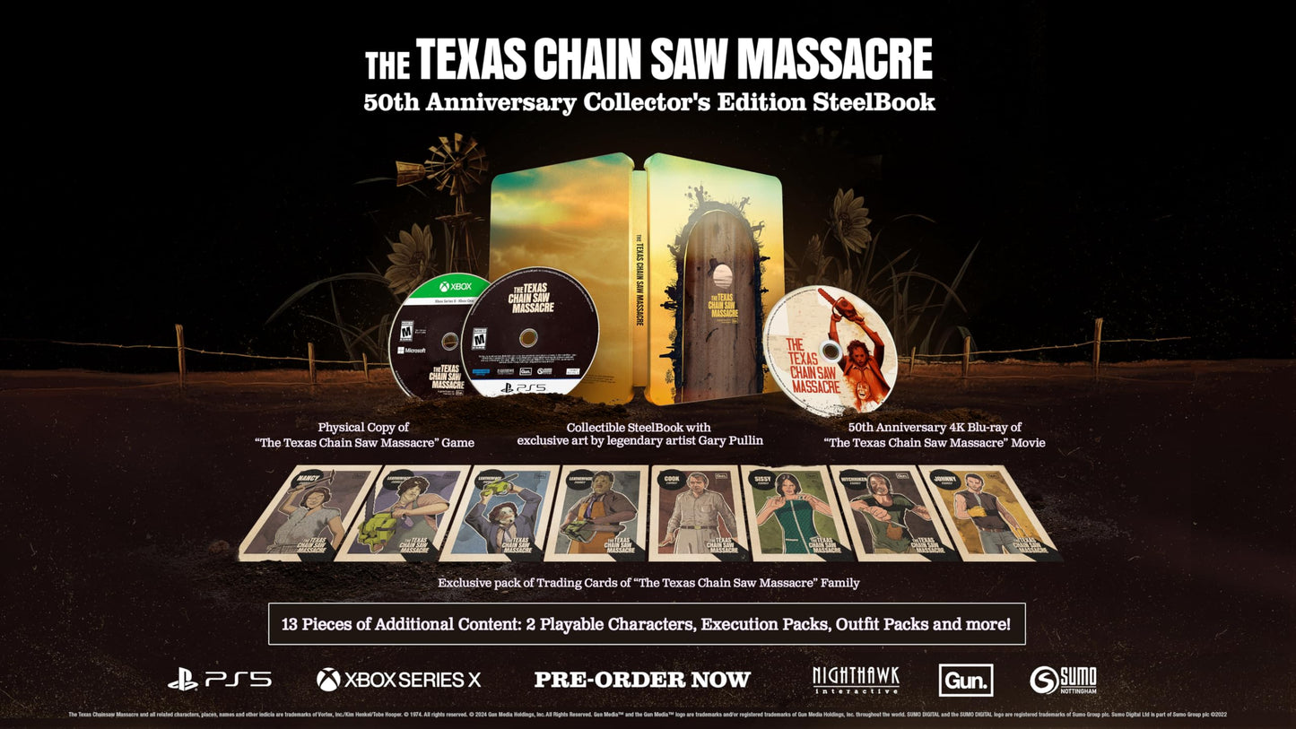 The Texas Chain Saw Massacre 50th Anniversary Collectors Edition SteelBook - Xbox Series X/S