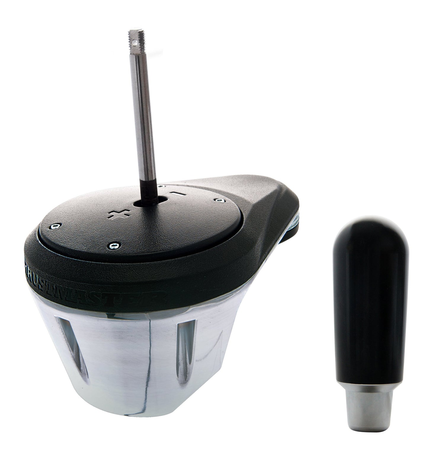 THRUSTMASTER TH8-SEQUENTIAL KNOB - Black, 1 Pack, Model 4060083, Compatible with TH8A