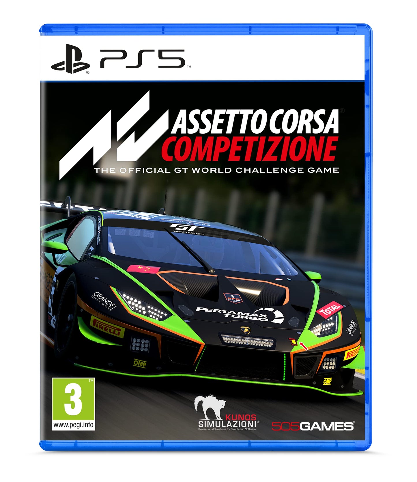 Assetto Corsa Competizione Racing Simulator, Standard Edition, PlayStation 5 [video game]