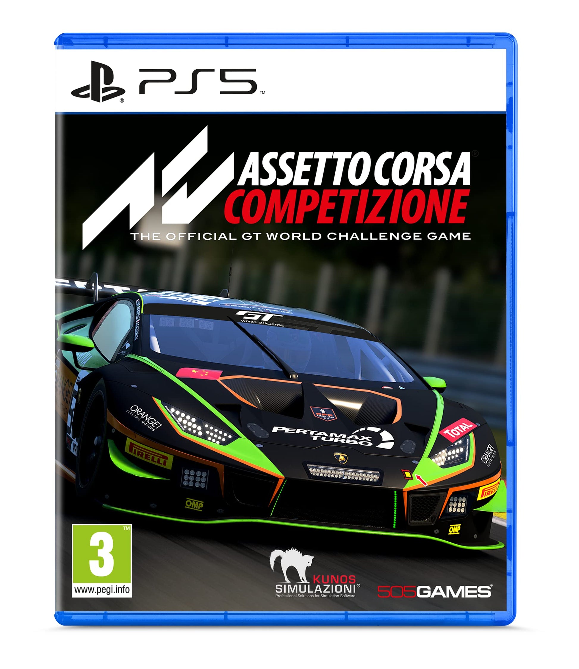 Assetto Corsa Competizione Racing Simulator, Standard Edition, PlayStation 5 [video game]