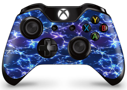 giZmoZ n gadgetZ Xbox One Electric Storm Console Skin Decal + 2 Controller Skins - GNG-XB-ELEC-SKINS