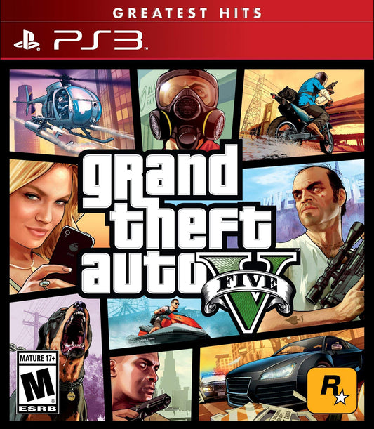 Grand Theft Auto V - PlayStation 3 (Renewed)