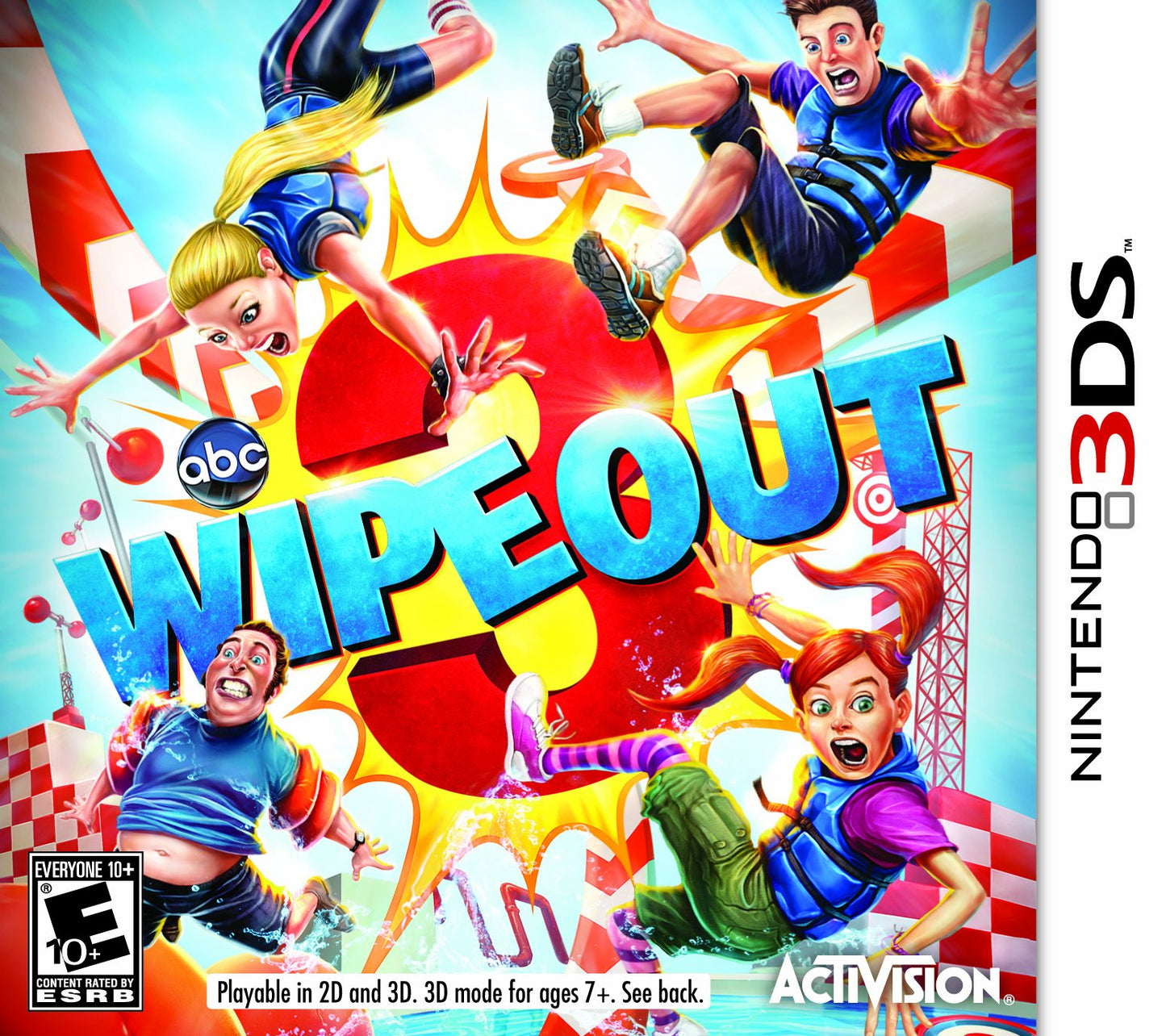 ACTIVISION Wipeout 3 - Nintendo 3DS Game, Model 76938, Action Racing Adventure