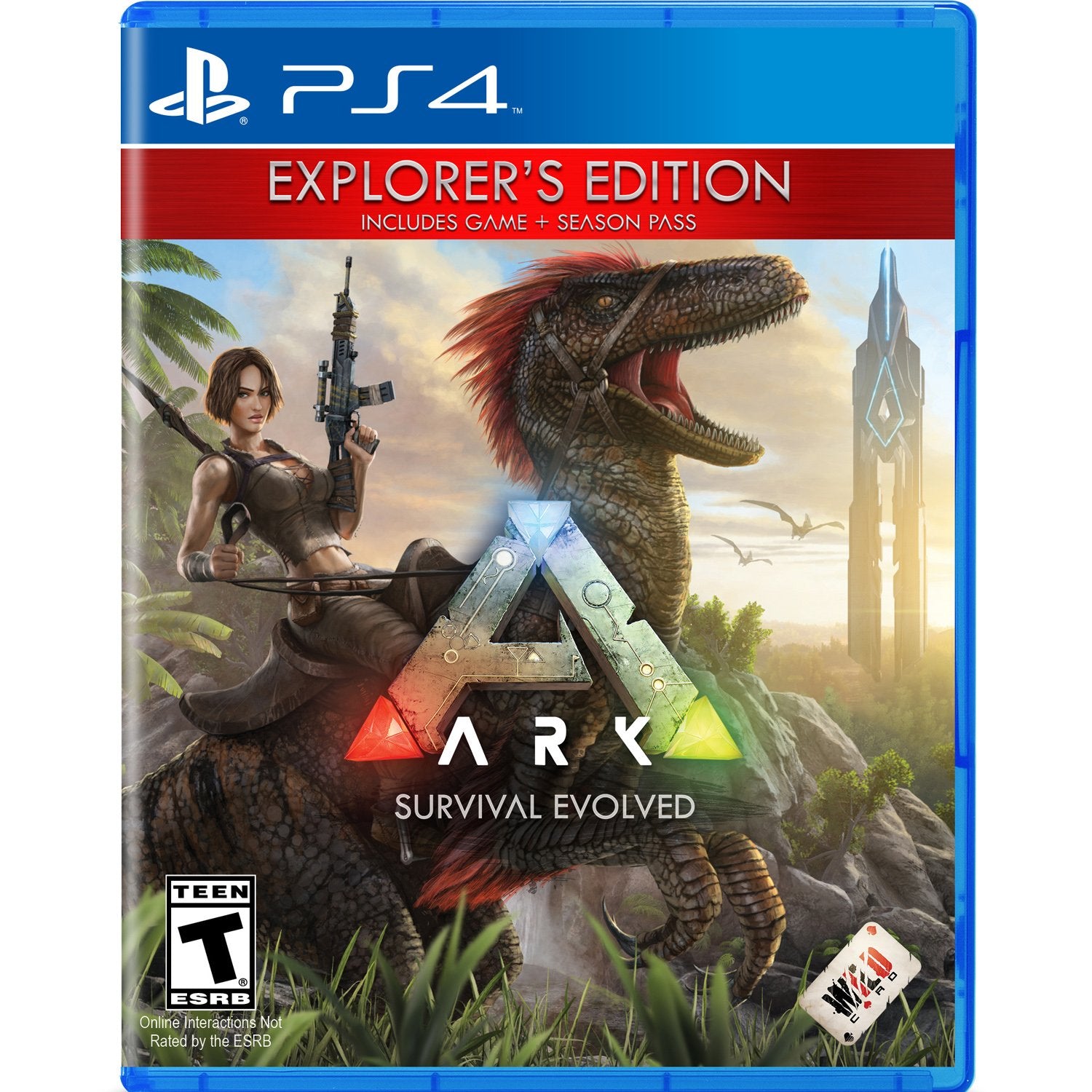 Studio Wildcard ARK: Survival Evolved - Explorers Edition PS4 - Action Adventure Game, Model 884095178413