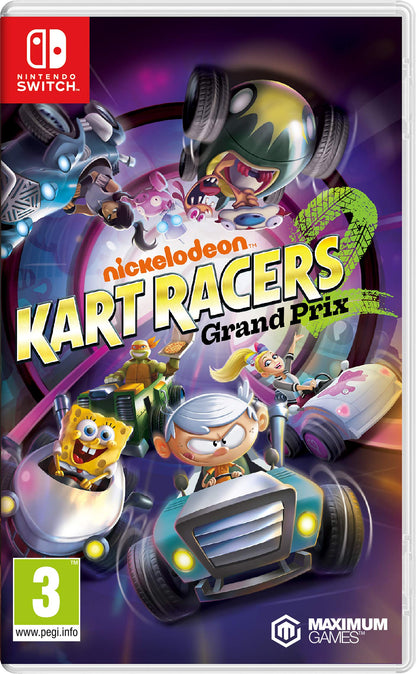 Maximum Games Nickelodeon Kart Racers 2: Grand Prix for Nintendo Switch - Model NK2-SWI