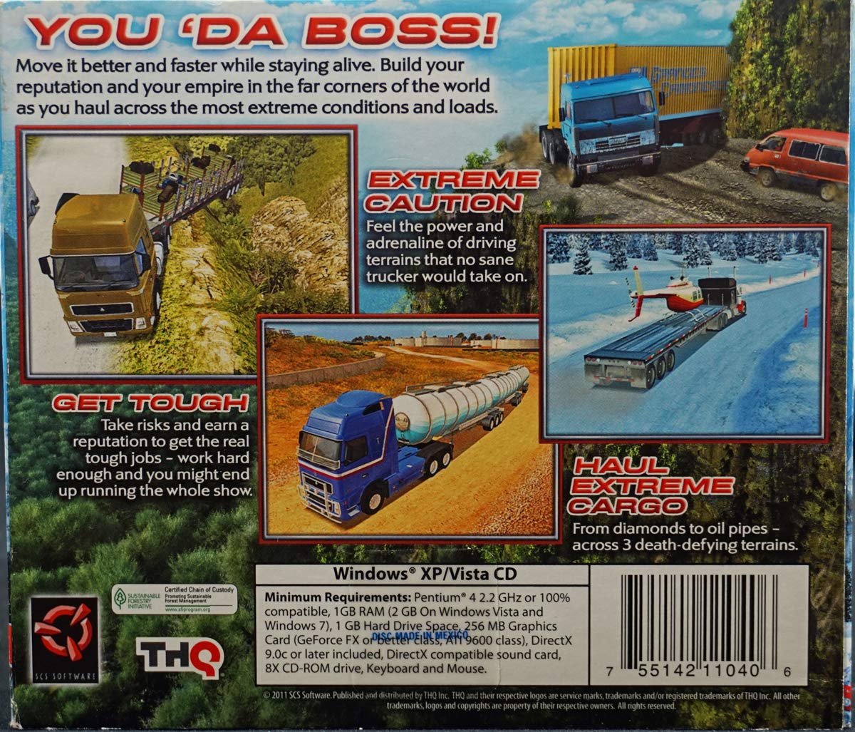 Valusoft 18 Wheels of Steel Extreme Trucker - PC Game, Model 73202, Ultimate Trucking Experience