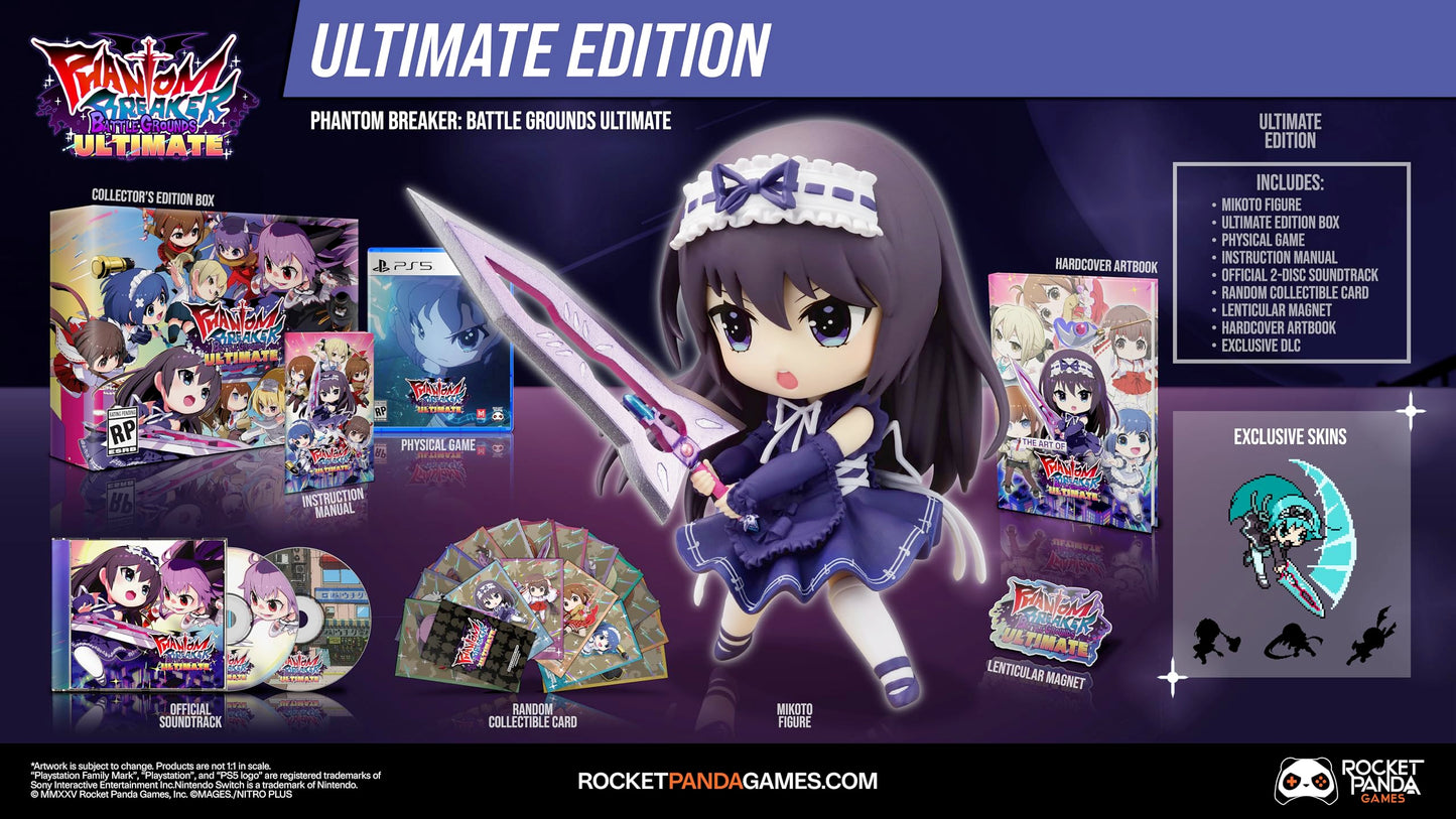Rocket Panda Games Phantom Breaker: Battle Grounds Ult-Ult Ed for PS5 - Model RKPA96850PS5