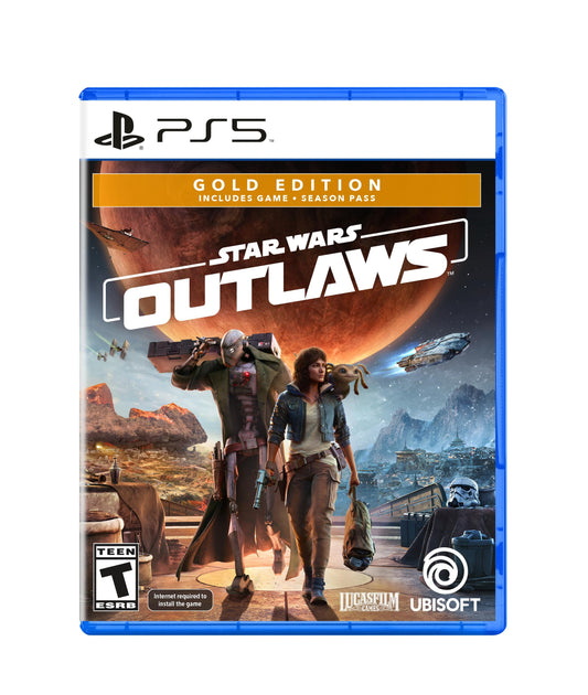 Ubisoft Star Wars Outlaws - Gold Edition for PlayStation 5, Model UBUBP30622673PS5