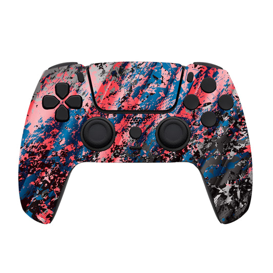 Custom Controllerzz Custom Wireless Controller Compatible with PS5 - Multiple Designs Available (Glacier Burn)