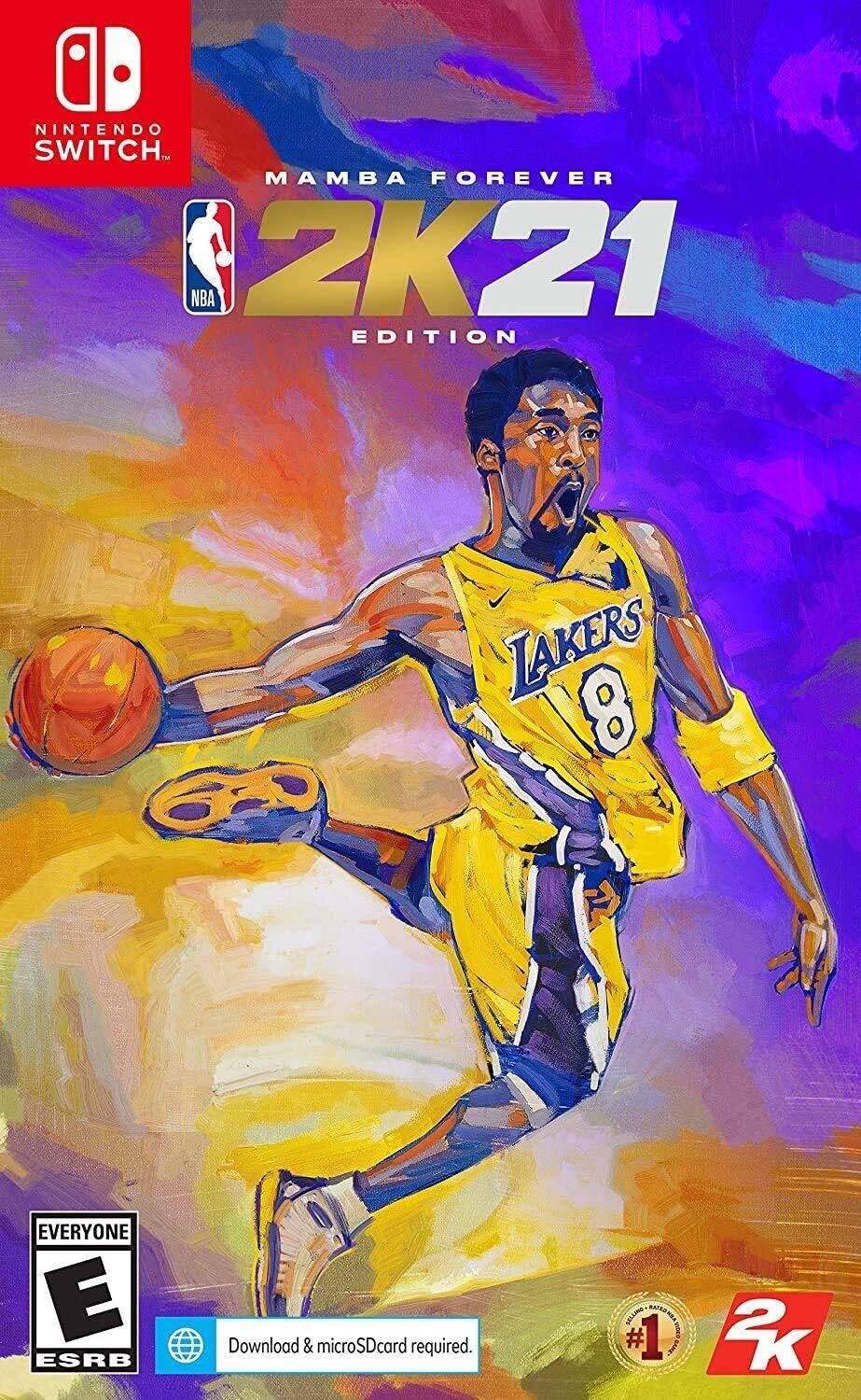 2K NBA 2K21 Mamba Forever Edition for Nintendo Switch - Model 55695