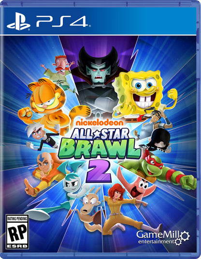 Game Mill Nickelodeon All Star Brawl 2 - PlayStation 4 Game, Action-Filled Multiplayer Fun