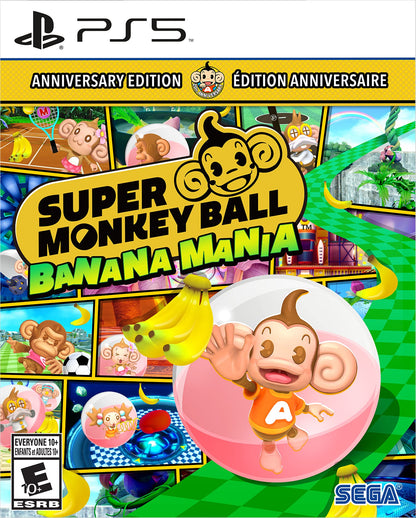 SEGA Super Monkey Ball Banana Mania Anniversary Edition - PlayStation 5, Model SB-63272-9