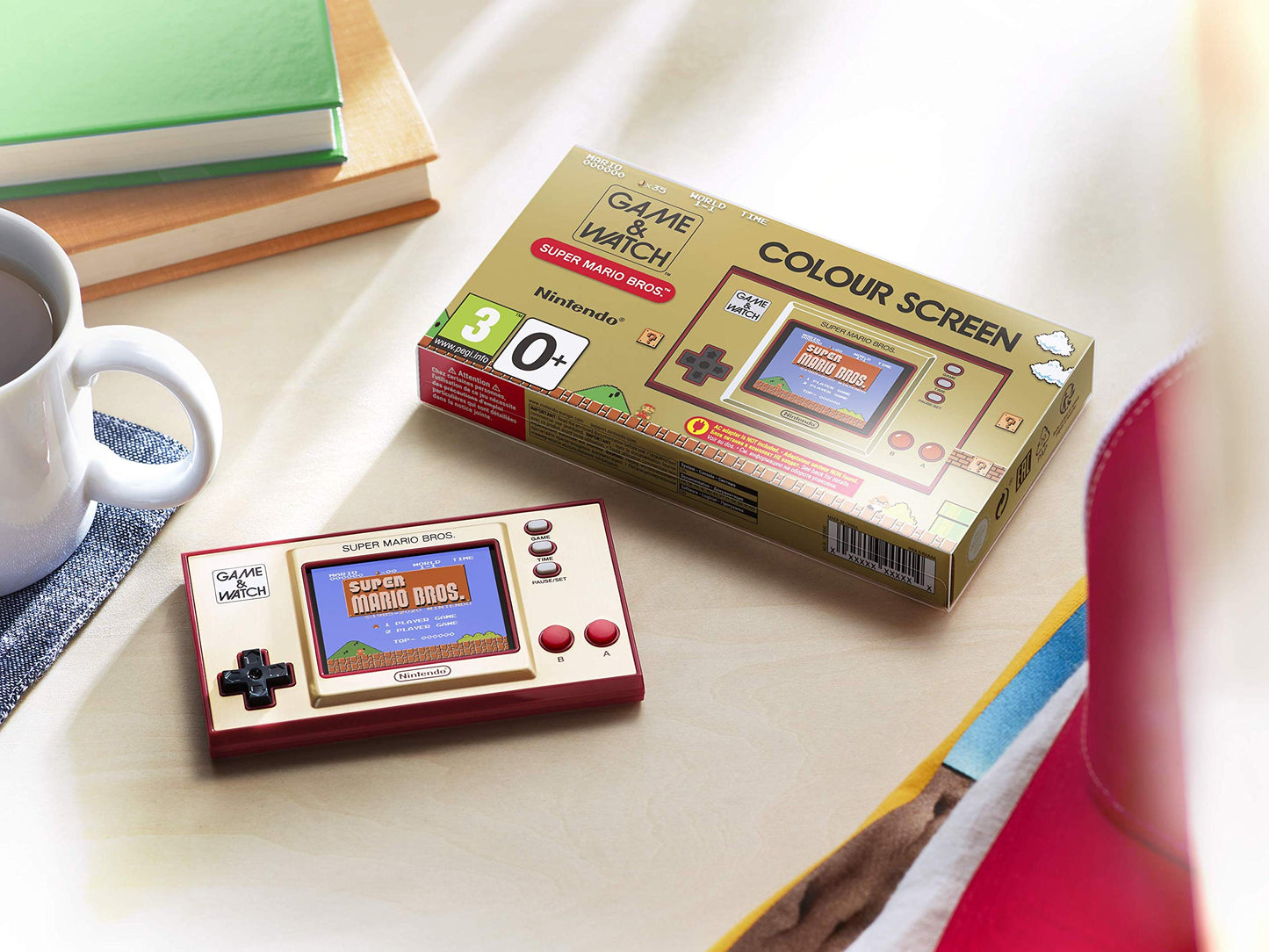Nintendo Game & Watch: Super Mario Bros - Model 10004545, Retro Handheld Console