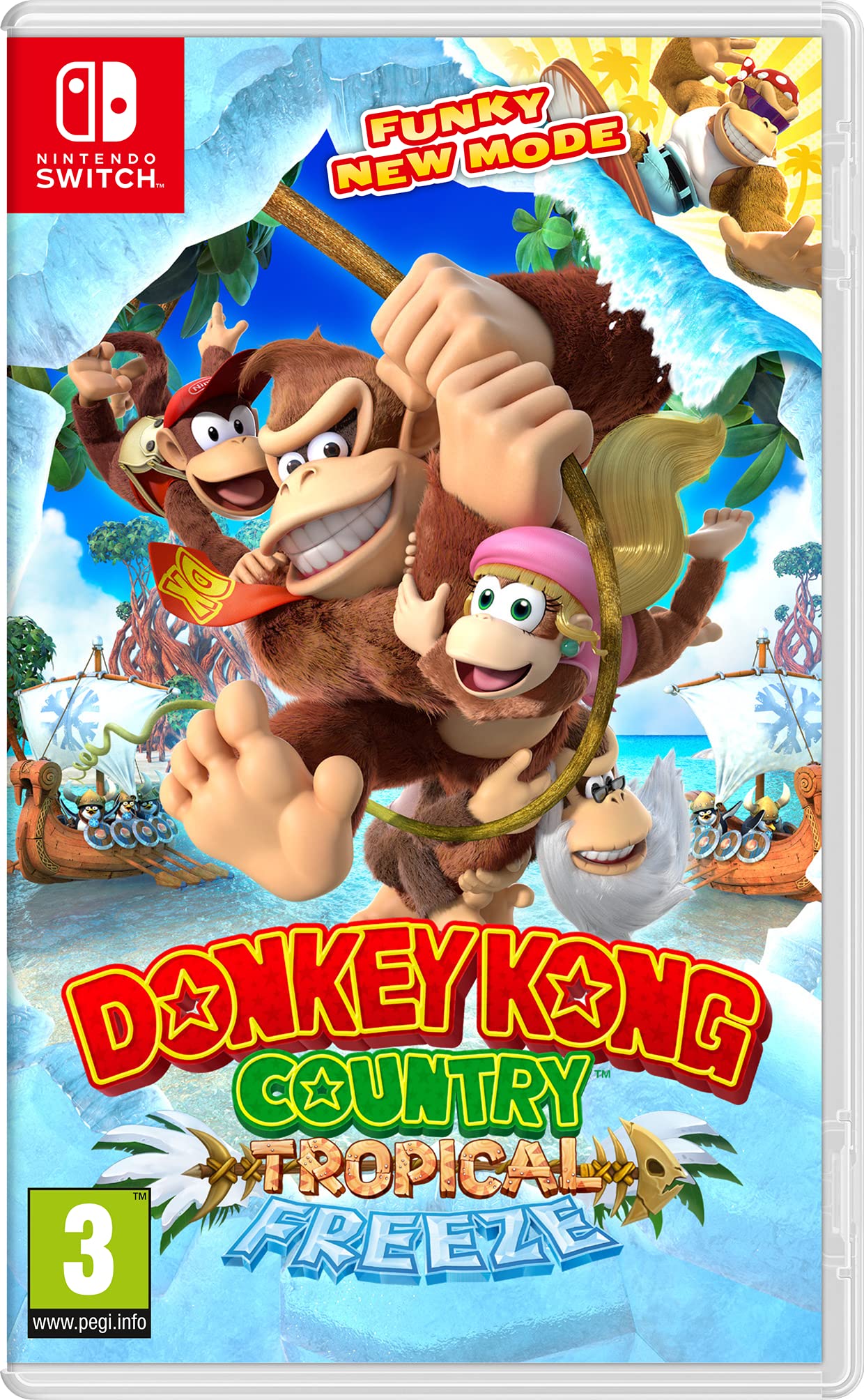 Nintendo Donkey Kong Country: Tropical Freeze for Nintendo Switch - Model 221069