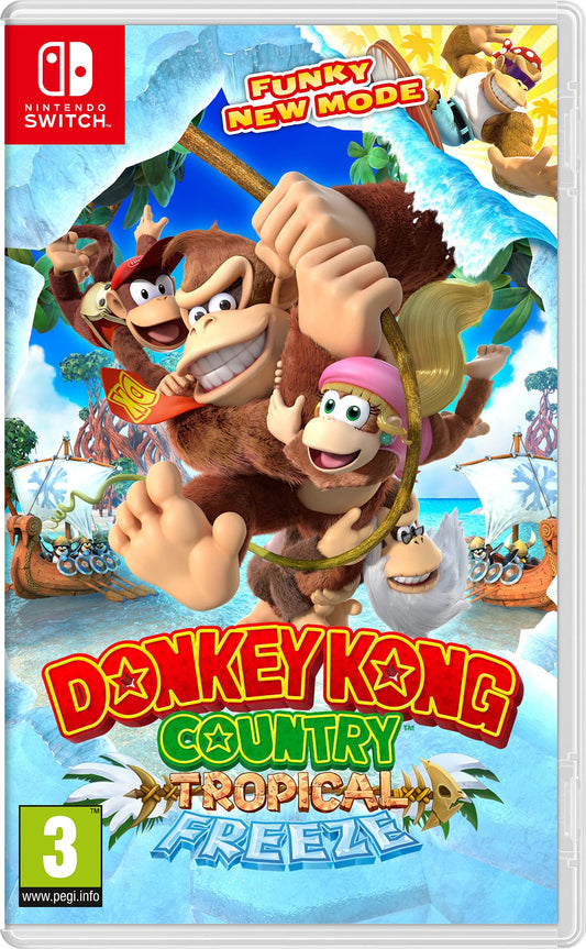 Nintendo Donkey Kong Country: Tropical Freeze for Nintendo Switch - Model 221069