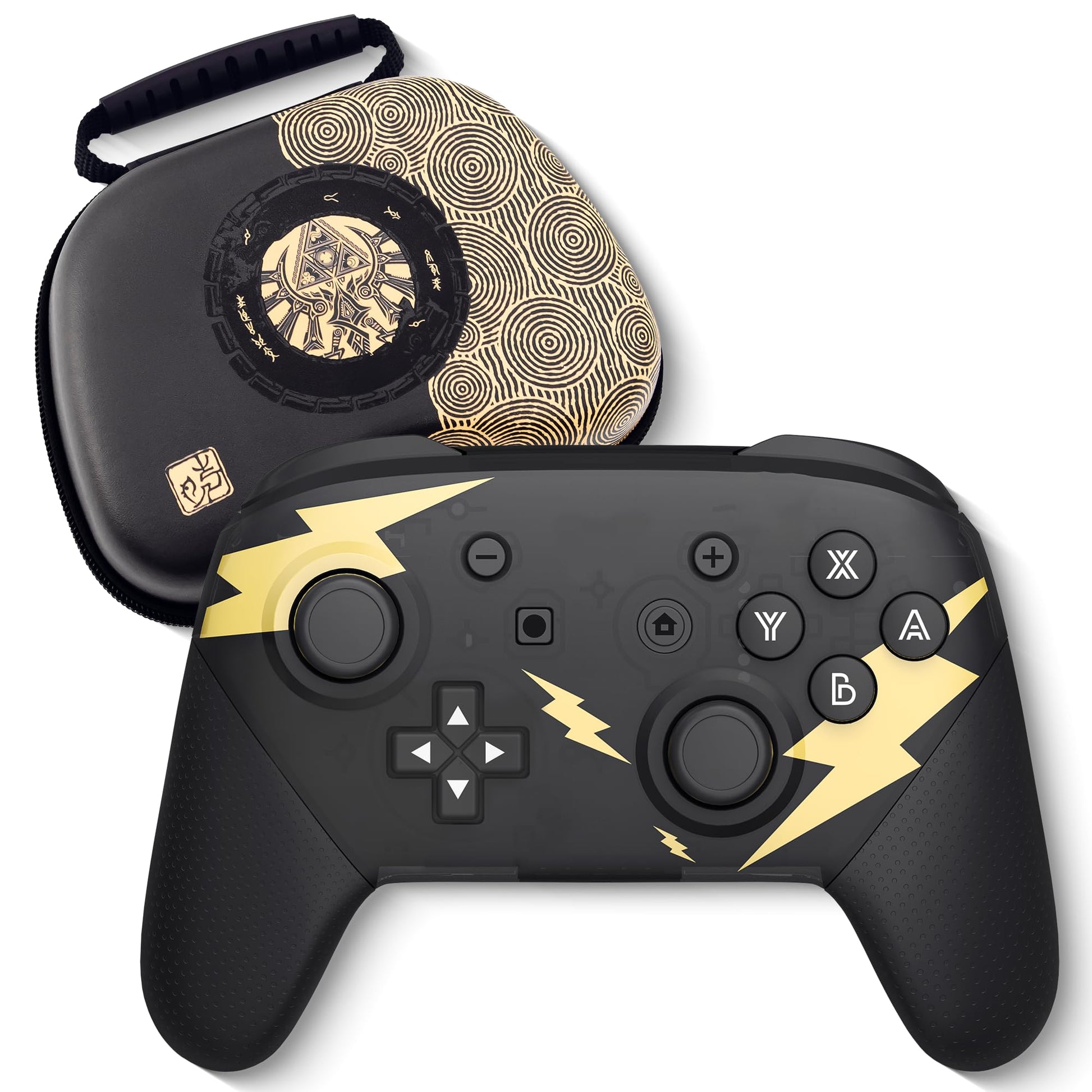 Switch Pro Controller  Wireless Switch Controllers with Carrying Storage Case  Upgraded Gamepad Switch Remote Replacement for Switch Controller Support NFC/Dual Vibration/Screenshot/Wake-up Function