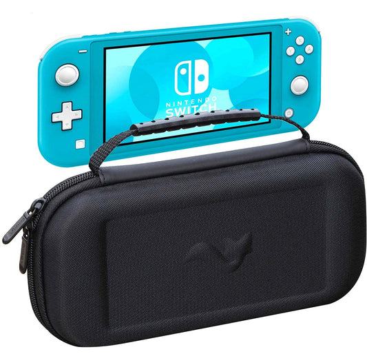 ButterFox Slim Carrying Case for Nintendo Switch Lite with 19 Game and 2 Micro SD Card Holders  Storage for Switch Lite Accessories (Black)